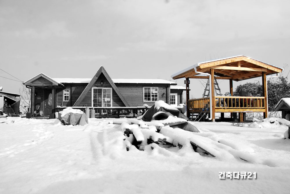 건축다큐21 성주 전원주택 숲속의 하우스 겨울풍경 2010