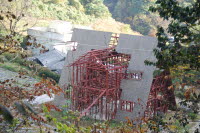 소구리하우스 골조 부감 2010년 10월 